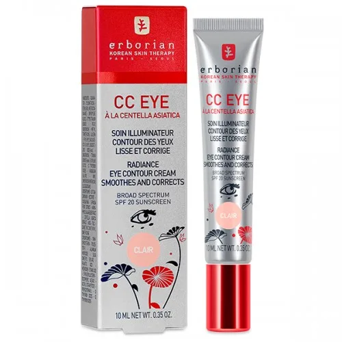 Коректуючий СС-крем для шкіри навколо очей - Erborian CC Eye Cream Clair