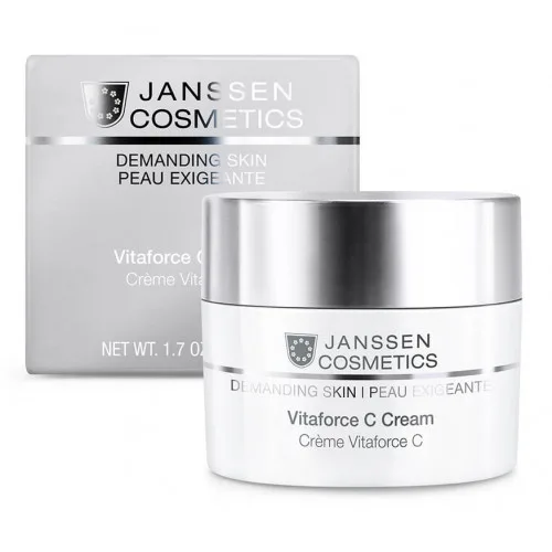 Регенеруючий крем з вітаміном С - Janssen Cosmetics Skin Vitaforce C cream
