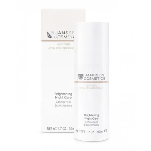 Освітлюючий нічний крем - Janssen Cosmetics Brightening Night Care