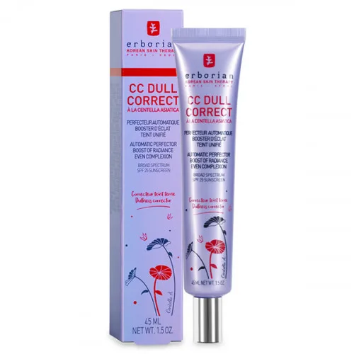 Коригуючий крем для обличчя "СС-дул" - Erborian CC Dull Correct SPF 25