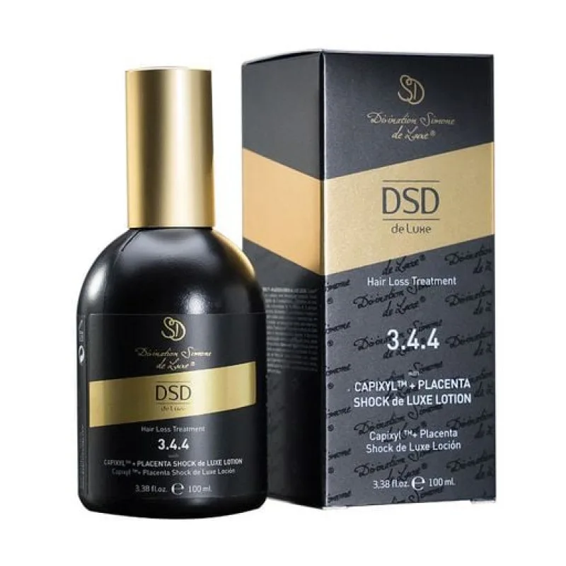 Лосьйон DSD de Luxe 3.4.4 Capixyl+Placenta Shock Luxe Lotion для покращення росту волосся, 100 мл