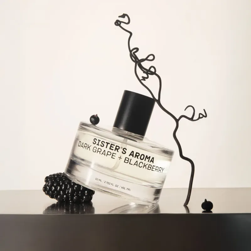 Парфуми для авто Sister's Aroma Чорний виноград + Ожина 60ml