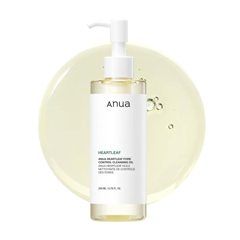 Гідрофільна олія для обличчя Anua Heartleaf Pore Control Cleansing Oil, 200 мл