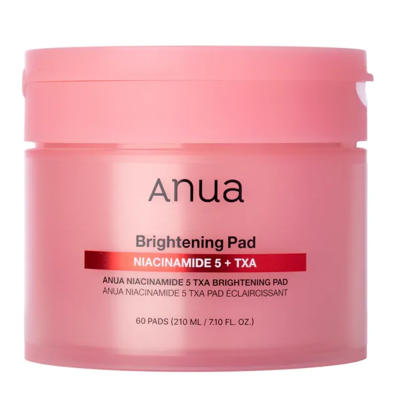Освітлювальні педи для обличчя Anua Niacinamide 5 TXA Brightening Pad з ніацинамідом 210 мл, 60 шт