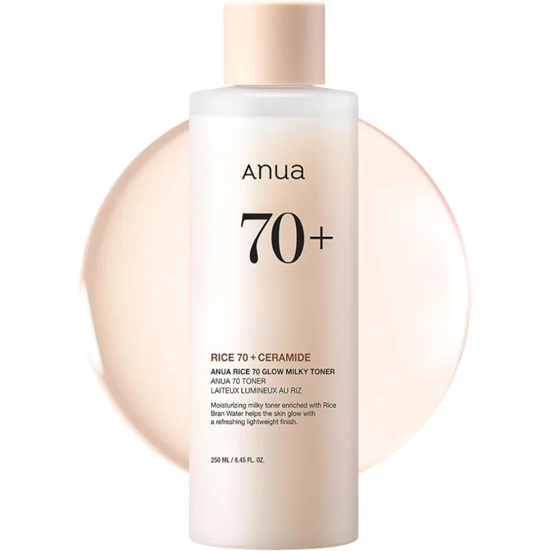 Anua Rice 70+ Glow Milky Toner 250 мл