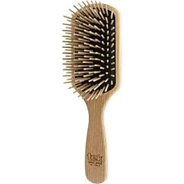 Big rectangular brush with long wooden pins