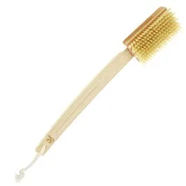 Bath brush removable handle with ecological bristles