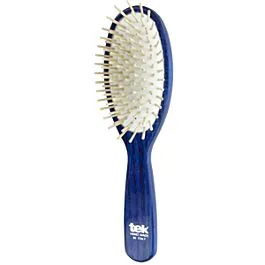 Big oval brush in lacquered