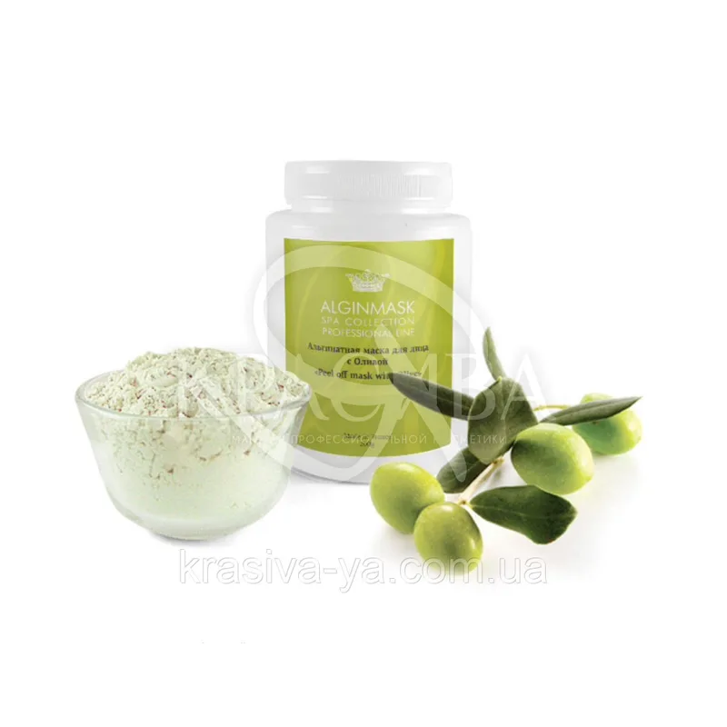Альгінатна маска для обличчя з Оливою - "Peel off mask with Olive"