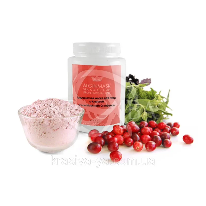 Маска для обличчя з Журавлиною - "Face mask with Granberry"