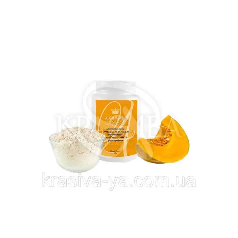 Альгінатна маска з Ефектом Зволоження - "Peel off mask Pumkin glucoempreinte"