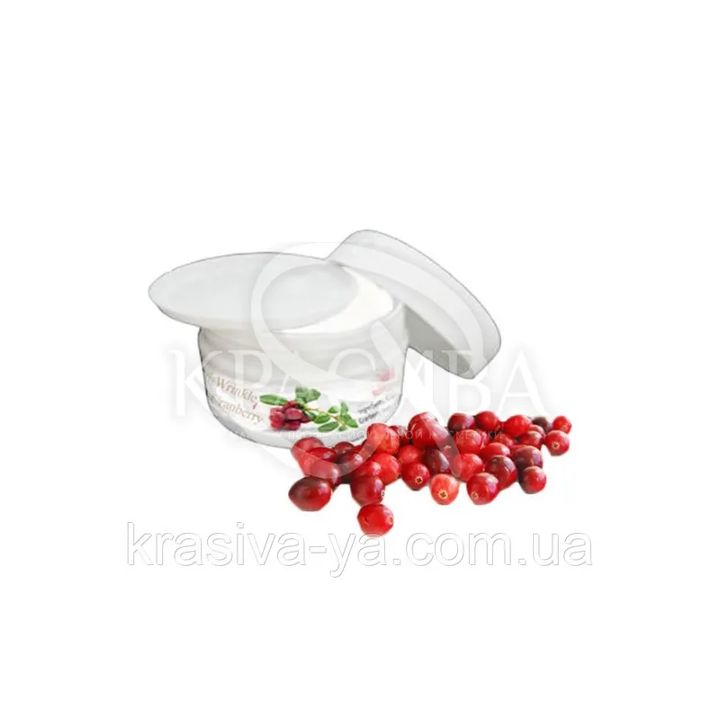 Освіжаюча, омолоджуюча маска-крем з Журавлиною - Cream mask Cranberry", 150 мл