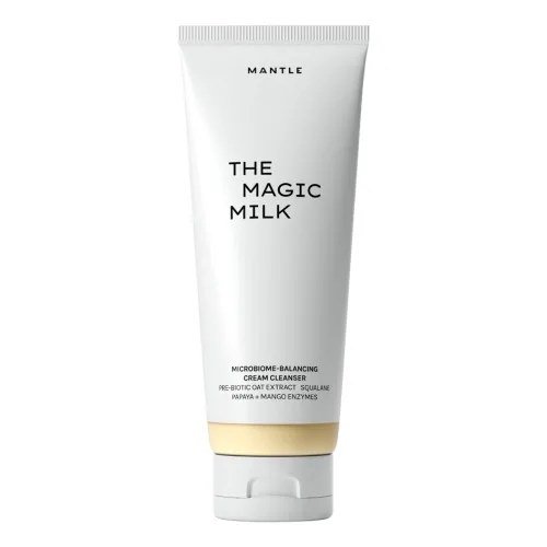 Кремове молочко для делікатного очищення шкіри MANTLE The Magic Milk – Microbiome-Balancing Cream Cleanser — обʼєм 125 мл