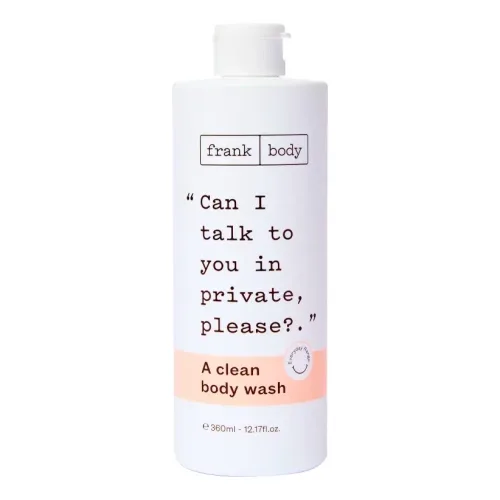 Очищуючий засіб для тіла та інтимної гігієни FRANK BODY Everyday Clean Body Wash Unscented — обʼєм 360 мл