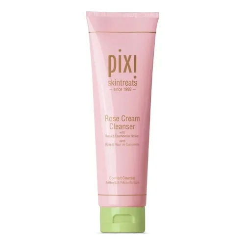 Ніжний крем для вмивання обличчя з рожевою олією PIXI Rose Cream Cleanser — обʼєм 135 мл