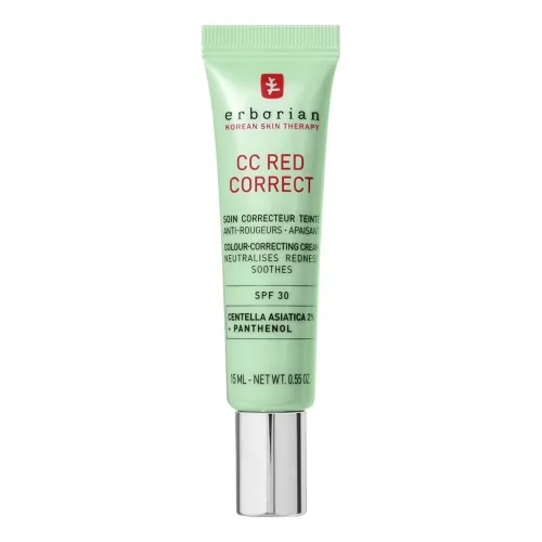 Коригуючий CC-крем для обличчя ERBORIAN CС Red Correct SPF 30 — обʼєм 15 мл 15 мл