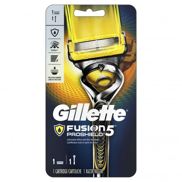 Станок для Бриття Бритва Жилет Фюжн Прошилд - Gillette Fusion 5 Proshield + 1 картридж
