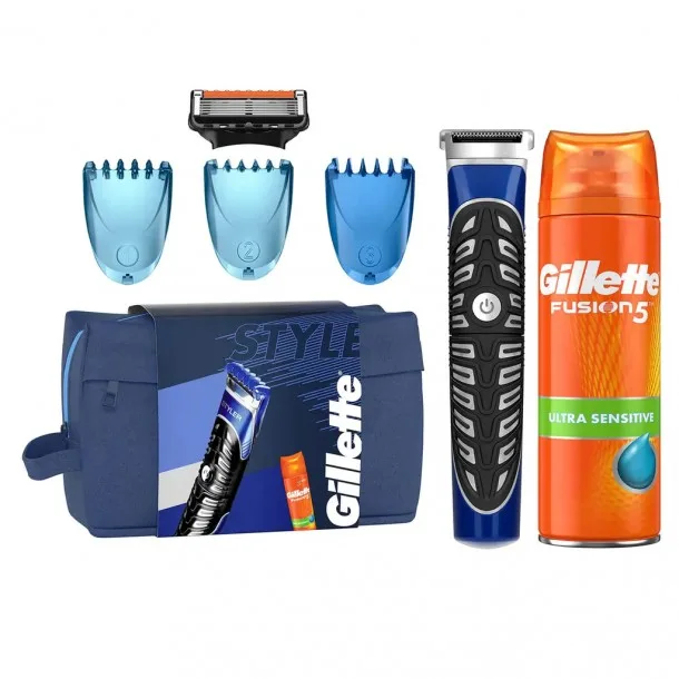 Тример для Бороди в Косметичці Джилет Стайлер - Gillette Styler Bag Set Gillette Fusion 5 Proglide Styler 5 sku