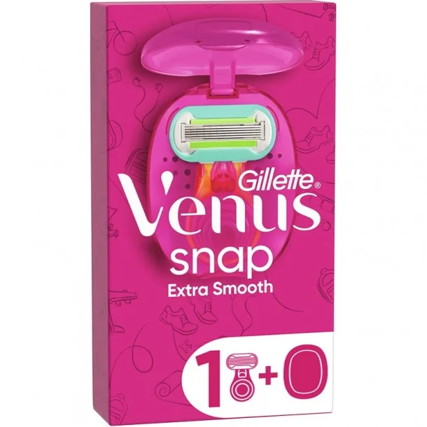 Бритва Жіноча Gillette Venus Snap Extra Smooth (1 змінний картридж)