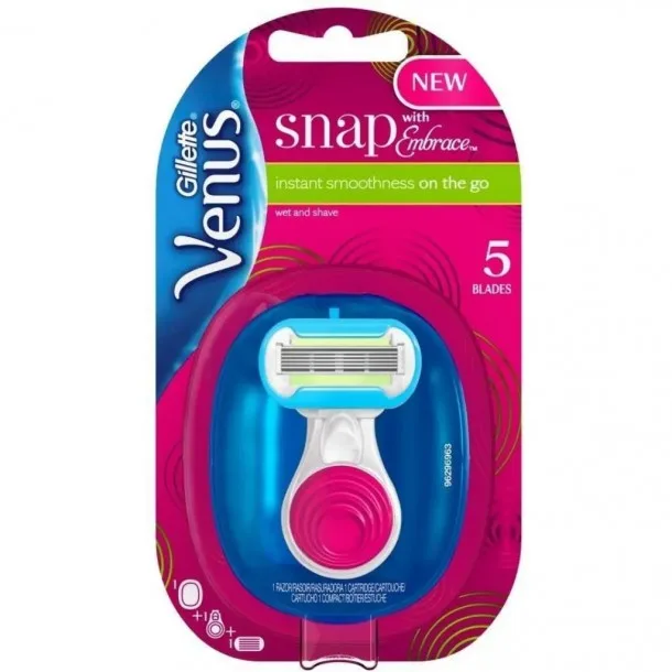 Бритва Жіноча Gillette Venus Snap (1 змінний картридж)
