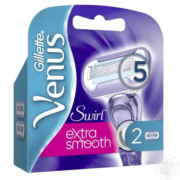 Касети для Бритви Gillette Venus Swirl Extra Smooth (2 шт)