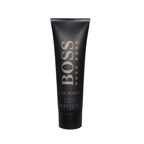 Чоловічий парфумований гель для душу Hugo Boss The Scent 50ml, пряний фужерний аромат з нотою шкіри