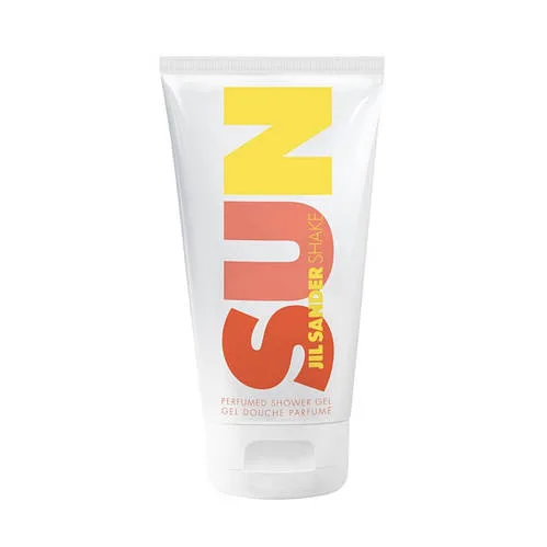 Жіночий парфумований гель для душу Jil Sander Sun Shake 150ml, квітково-фруктовий з нотою цитрус