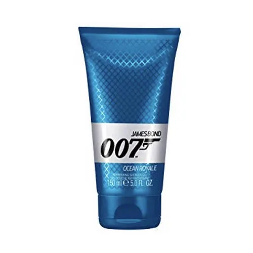 Чоловічий парфумований гель для душу James Bond 007 Ocean Royale 150ml, водяний деревний аромат