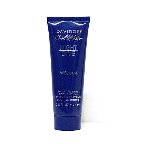 Жіночий парфумований лосьйон Davidoff Cool Water Night Dive Woman 75ml, східний деревний аромат