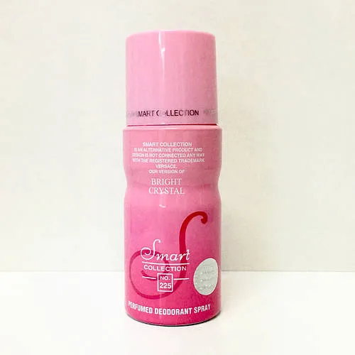 Парфумований дезодорант SMART COLLECTION Bright Crystal 150ml, ніжний квітковий аромат