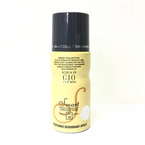 Парфумований дезодорант SMART COLLECTION Acqua di Gio 150ml, свіжий чоловічий аромат