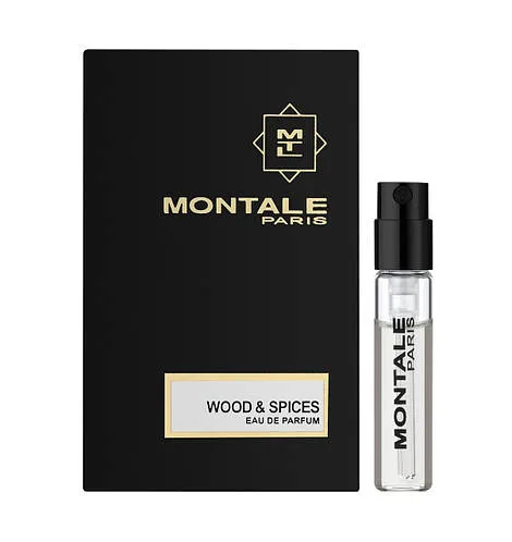 Нішева парфумована вода Montale Wood & Spices 2ml пробник оригінал, денний деревно-пряний аромат