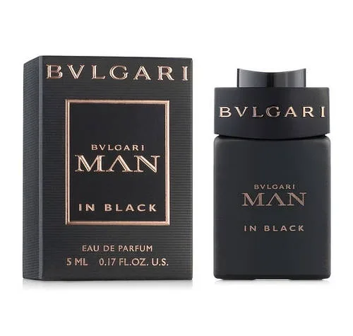 Мініатюра парфумованої води Bvlgari Man In Black 5ml оригінал, солодкий східний аромат для чоловіків
