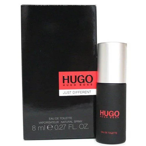 Оригінальна чоловіча туалетна вода Hugo Boss Hugo Just Different 8 мл мініатюра спрей, свіжий пряний аромат