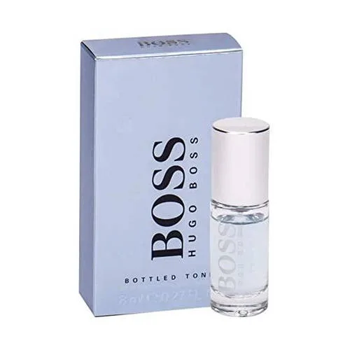 Чоловіча брендова туалетна вода Hugo Boss Boss Bottled Tonic 8 мл мініатюра спрей, пряний деревний аромат