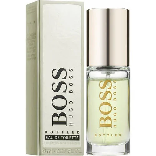 Чоловічі міні-парфуми Hugo Boss Boss Bottled 8ml оригінал, пряний аромат з цитрусовими нотками