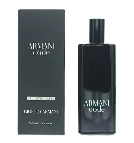 Туалетна вода чоловіча Giorgio Armani Code Pour Homme 15ml міні парфуми оригінал, цитрусовий пряний аромат