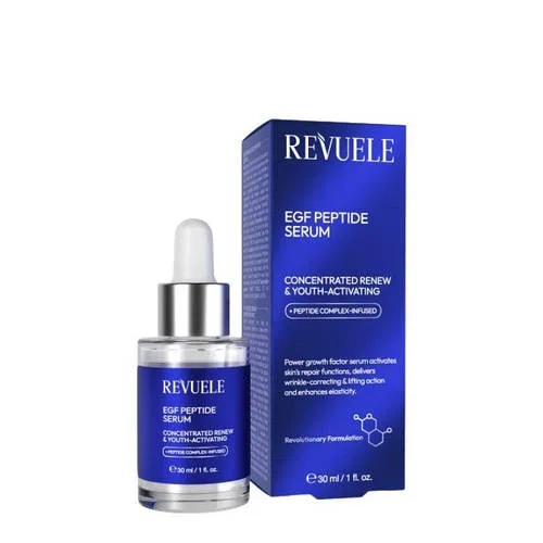 Сироватка для обличчя антивікова Revuele EGF Peptide з пептидами, 30 мл
