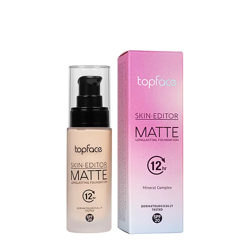 Тональна основа матуюча Topface Skin Editor Matte SPF20