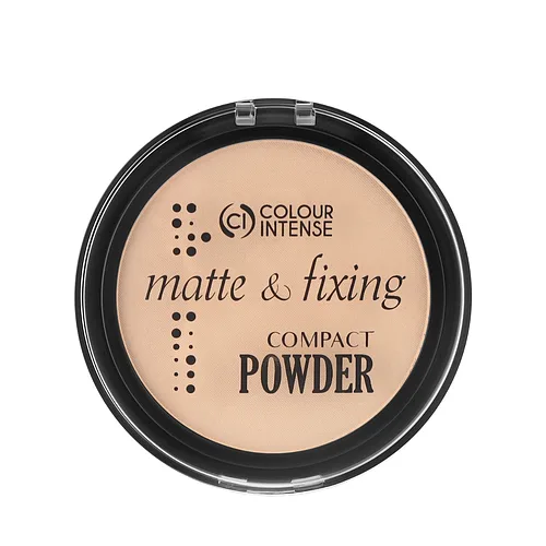 Пудра для обличчя матуюча Colour Intense matte & fixing, № 01