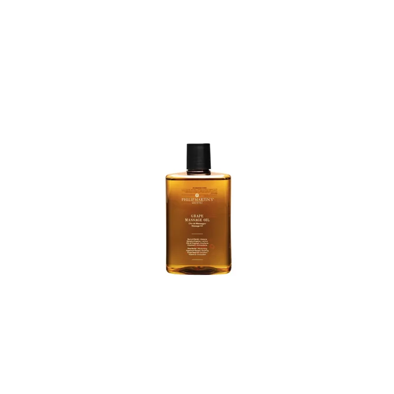 Philip Martin's Grape Massage Oil Живильна і пом'якшувальна масажна олія з виноградних кісточок 300 мл.