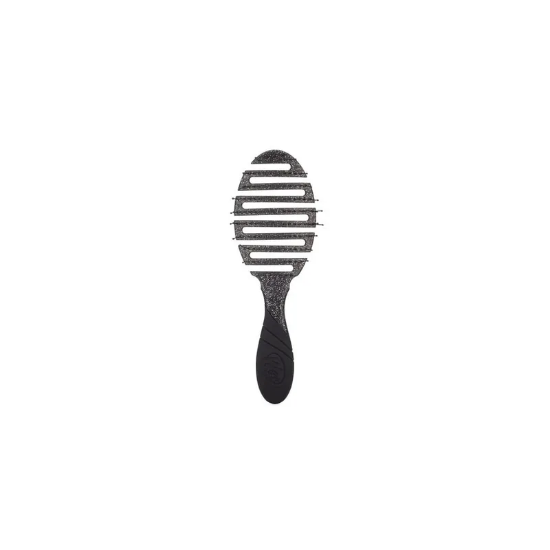 Wet Brush Pro Mineral Sparkle Pro Flex Dry-Charcoal Щітка для швидкого сушіння волосся з м'якою ручкою чорна