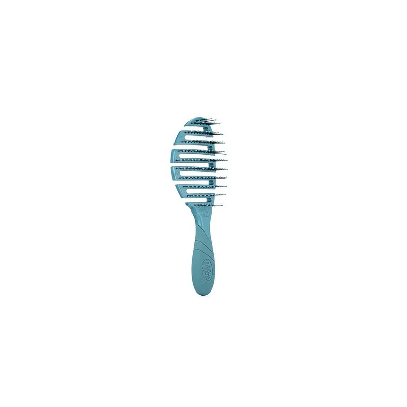 Wet Brush Pro Flex Dry Mineral Etching Escova De Cabelo Щітка для швидкого сушіння волосся з м'якою ручкою блакитна