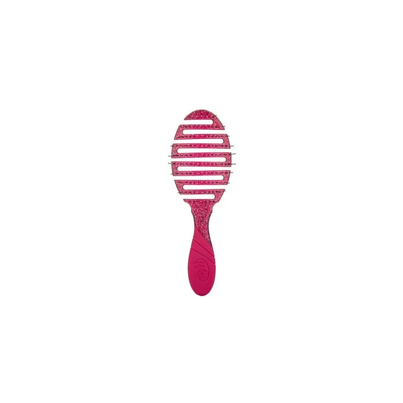 Wet Brush Pro Flex Dry - Mineral Sparkle Wine Щітка для швидкого сушіння волосся з м'якою ручкою рожева
