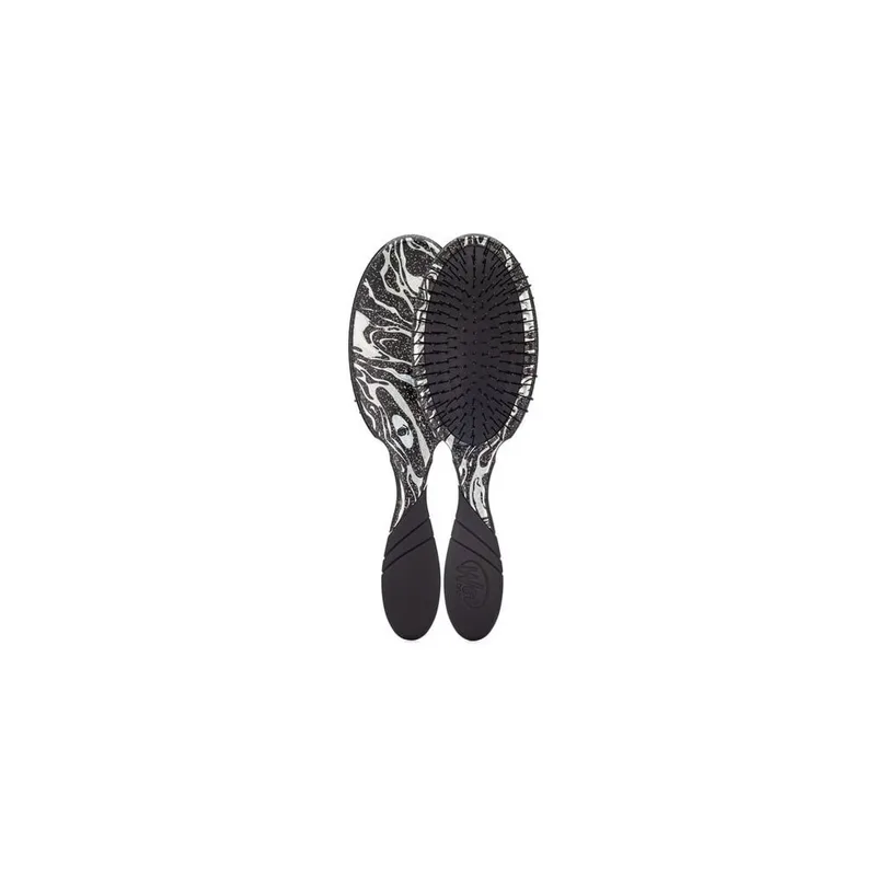 Wet Brush Pro Mineral Sparkle Detangler-Charcoal Гребінець для волосся чорно-білий