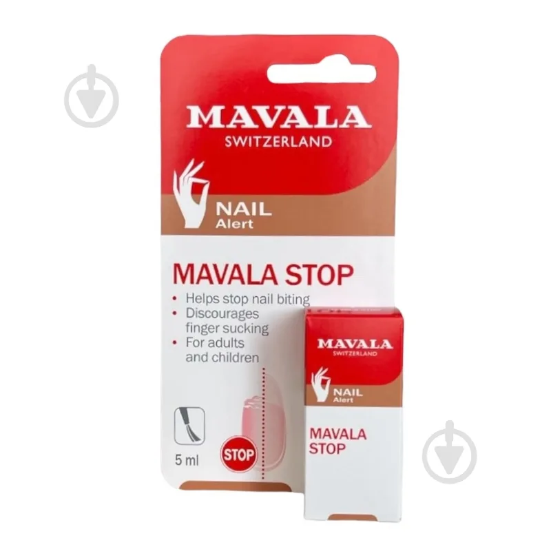 Засіб для догляду Mavala Stop проти обкушування нігтів 5 мл (7618900903616)