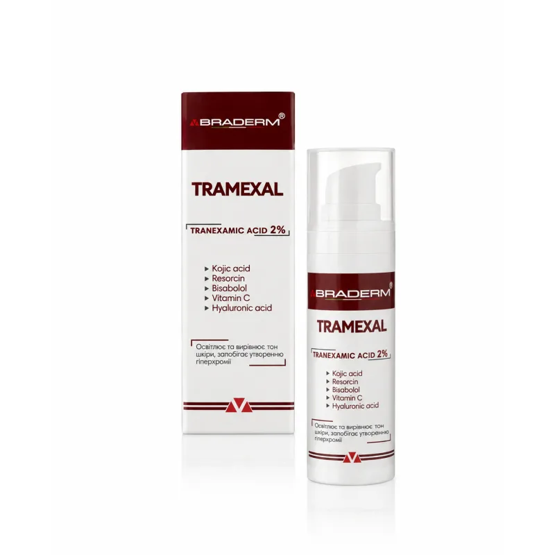 Освітлювальний крем BRADERM Tramexal Cream, 30 мл