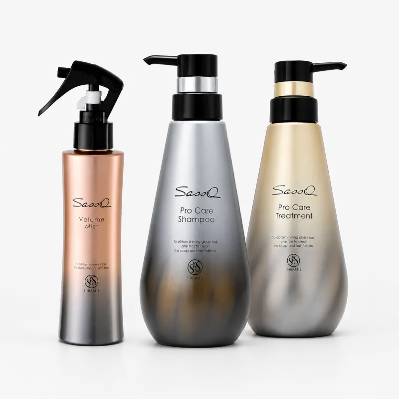 Набір для догляду за волоссям S-Heart-S SassQ Pro Care + Volume Mist, 400 мл + 400 мл + 150 мл