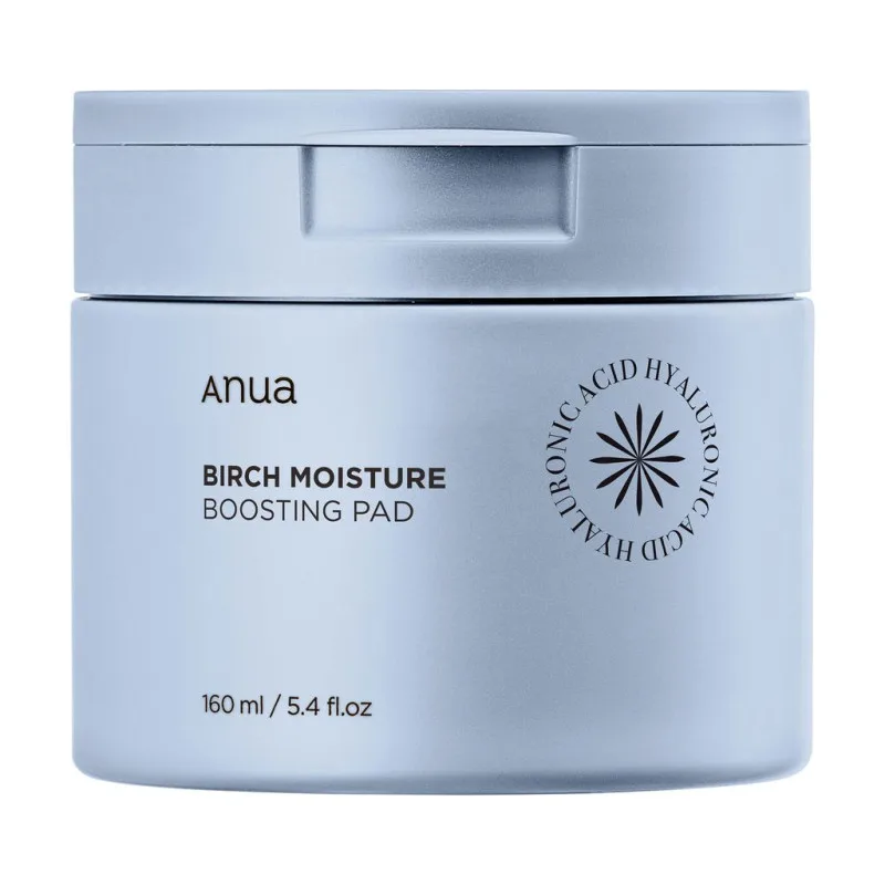Зволожувальні тонер-пади для обличчя Anua Birch Moisture Boosting Pad, 160 мл, 70 шт