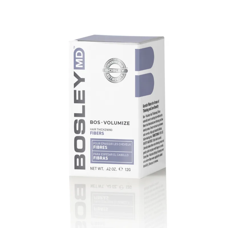Кератинові волокна BosleyMD BOS Volumize, темно-коричневі, 12 г
